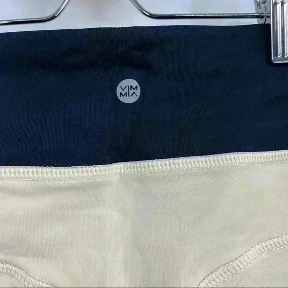 Vimmia Women's Meow Side Print Piped Half & Half Midrise Leggings Size S - Picture 14 of 14